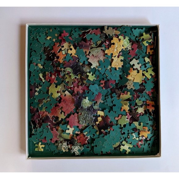 Vintage 1981 Eaton Jigsaw Puzzle "Mixed Fruit" 500+ Pieces Treasure Collection - Picture 6 of 7